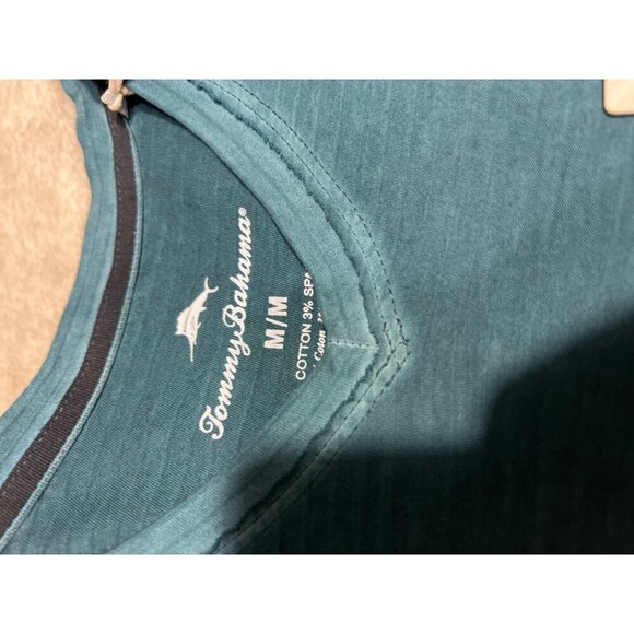 Tommy Bahama summer night cirrus coast vneck mens size medium - Picture 5 of 7